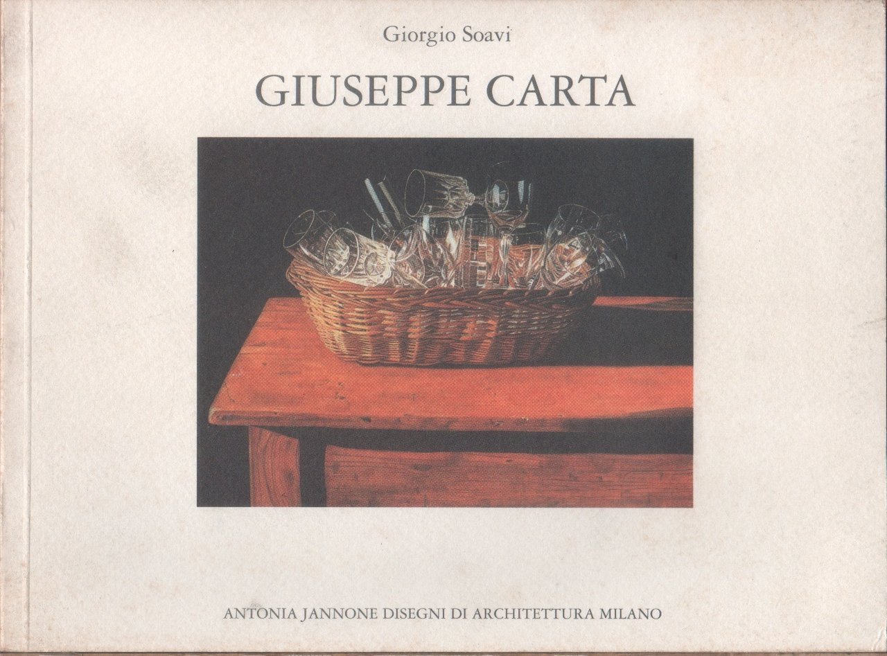 A tavola con Giuseppe Carta. Mostra, Milano 1996