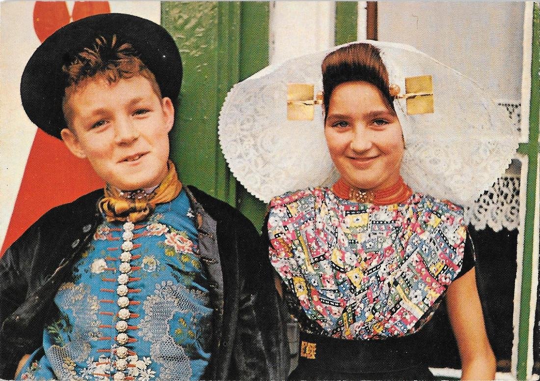 Abiti tradizionali. Zelanda. Holland. Non viaggiata