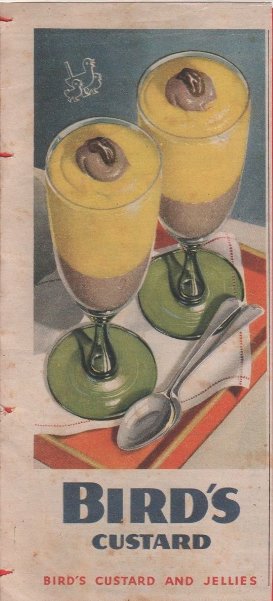 Advertising - Bird's Custard. Rivista 1947