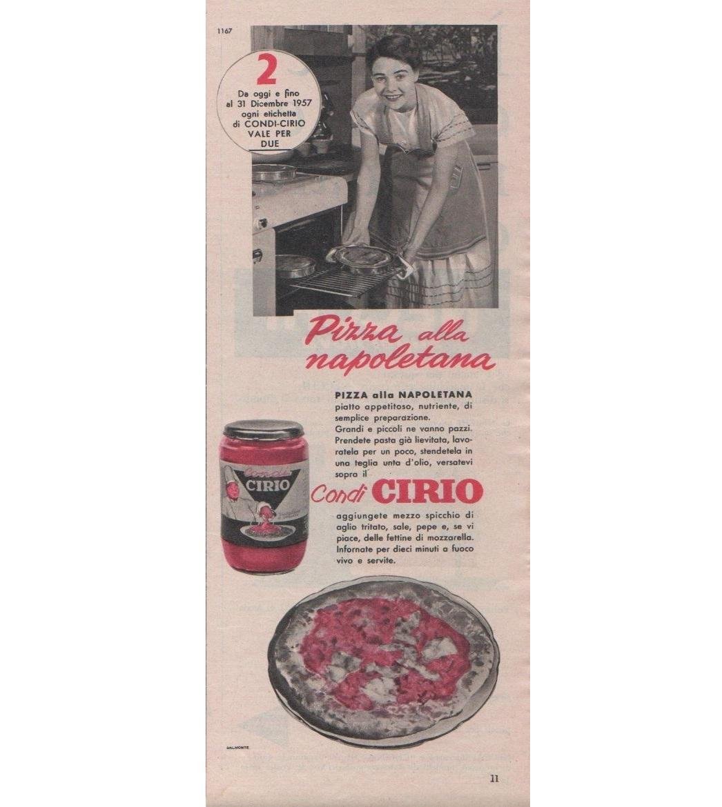 Advertising - Condi Cirio - Pubblicità 1957