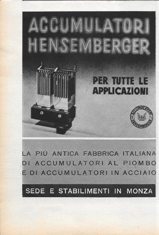 AGIP/ Richard-Ginori; Tende Moretti; Hensemberger. Advertising 1936