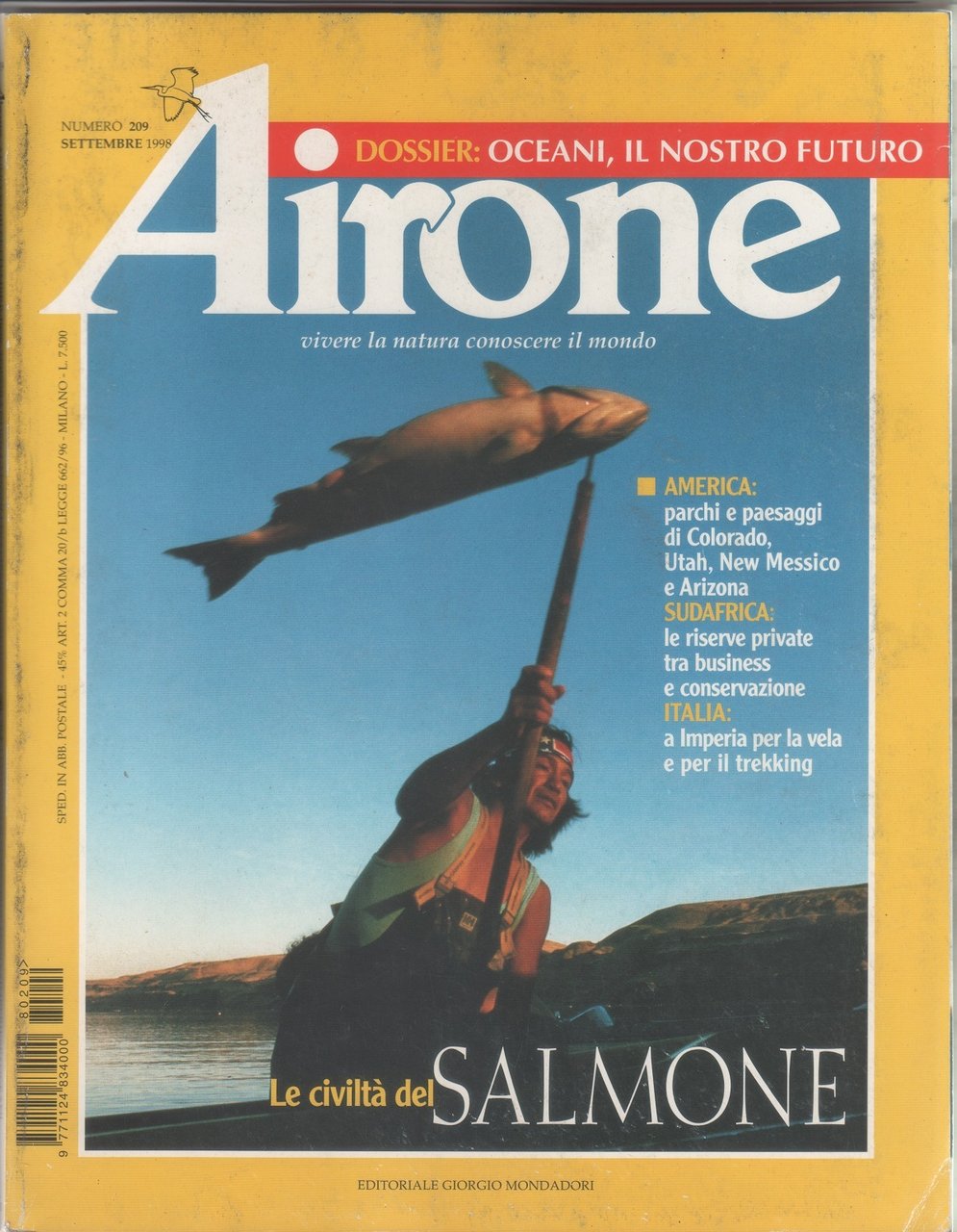 Airone rivista. n. 209, settembre 1998
