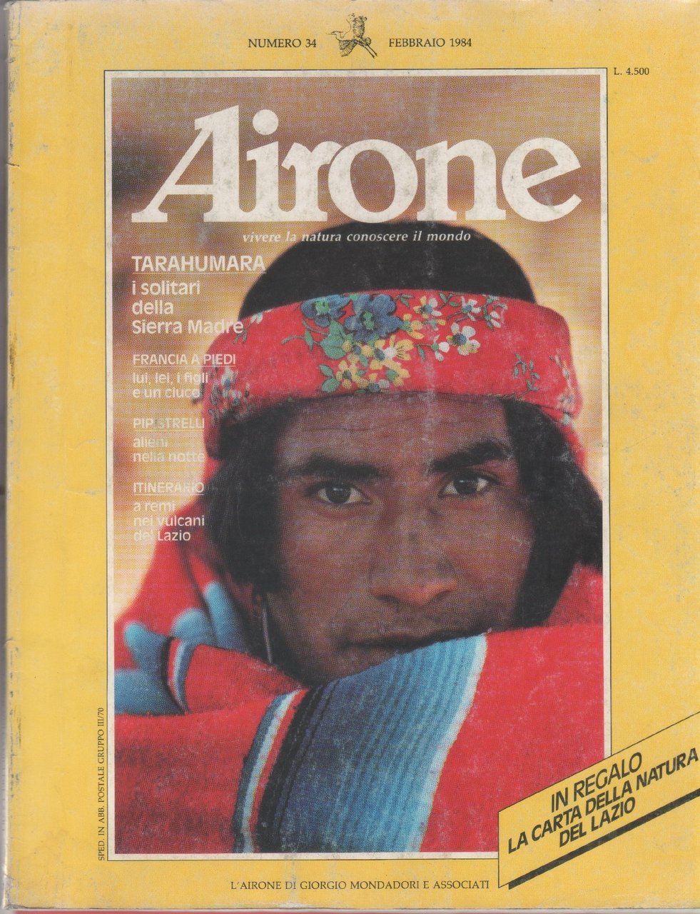 Airone rivista. n. 34, aprile 1984