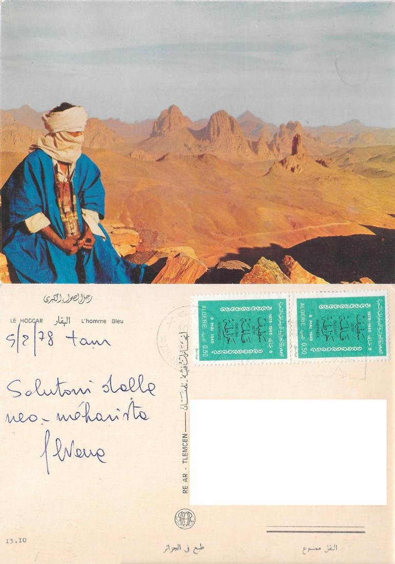 Algeria. L'Hoggar. Tuareg. Viaggiata 1978