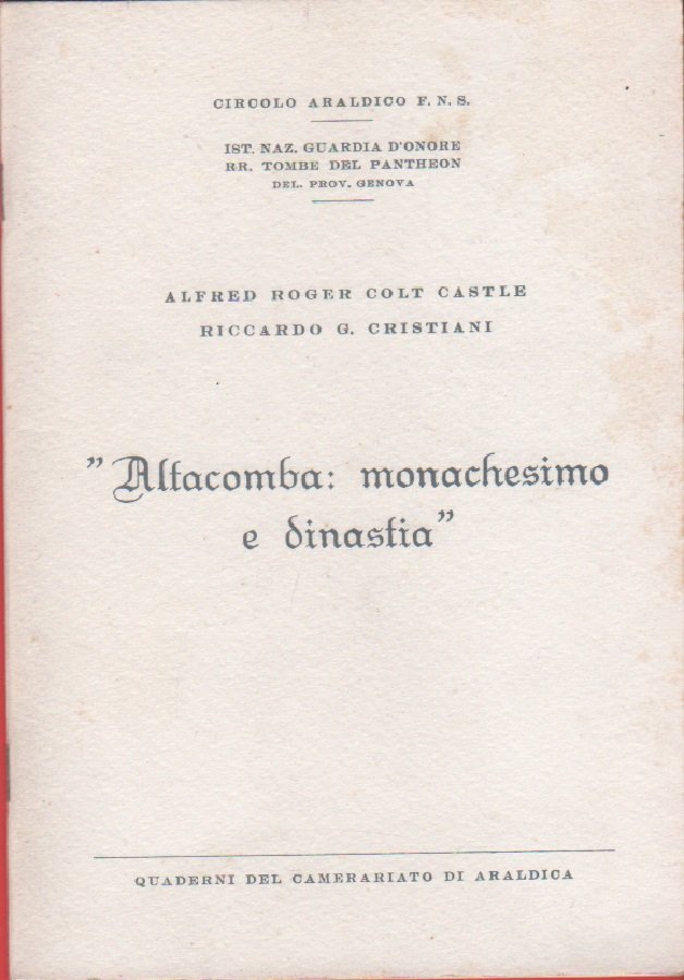 Altacomba: monachesimo e dinastia