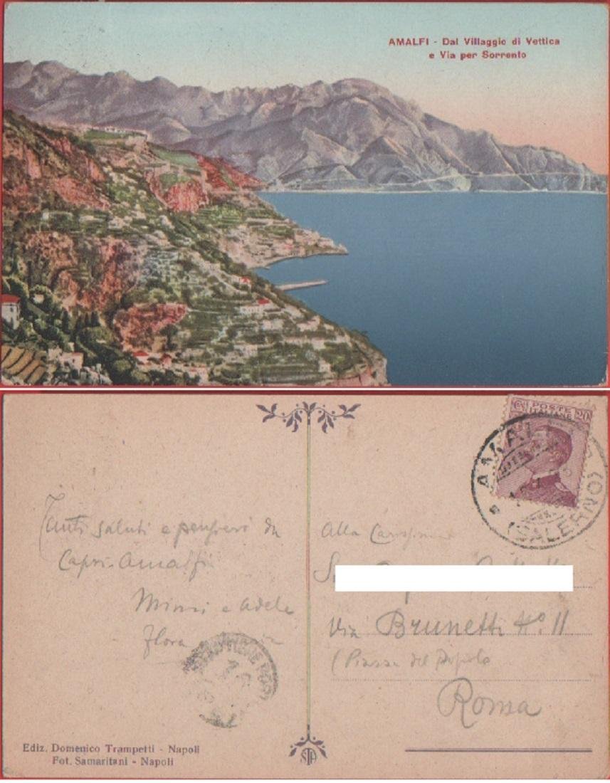 Amalfi (SA). Dal villaggio di Vettica e via per Sorrento. …