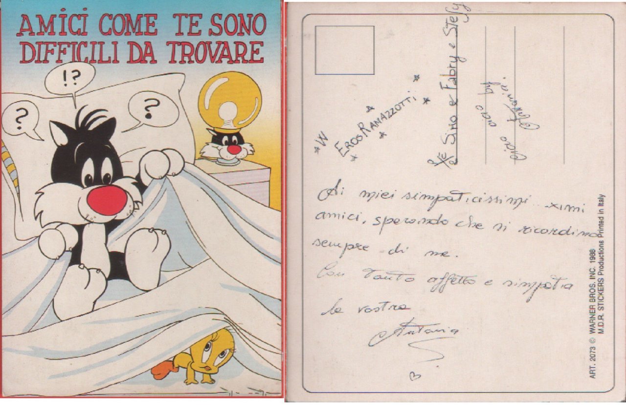 Amici come te sono difficili da trovare. Non viaggiata