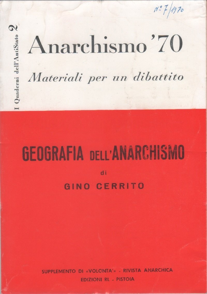 Anarchismo '70. Geografia dell'anarchismo (istantanee di mezzo secolo) | Immagine principale