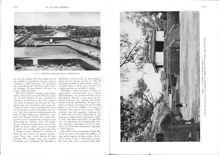 Annam e Laos - Estratto 1939