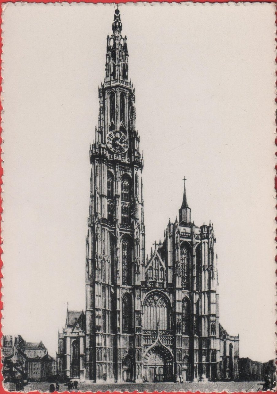 Antwerpen/Anvers. La Cathedrale. Non viaggiata