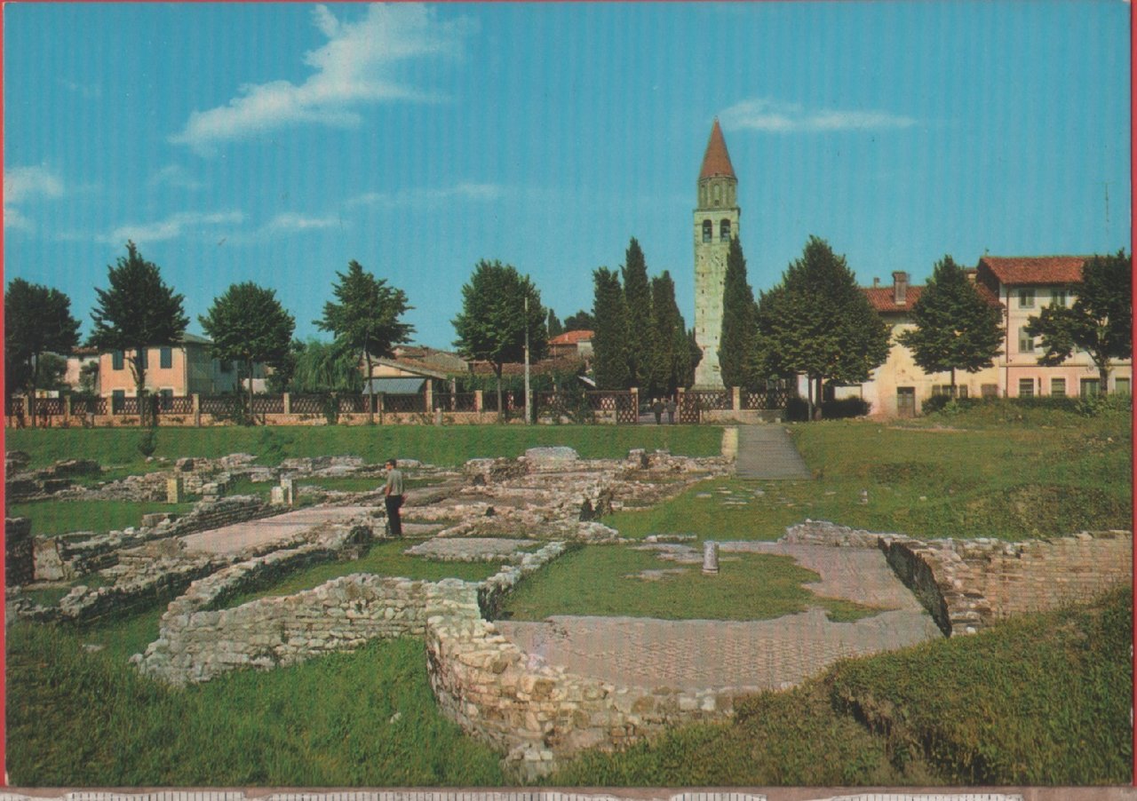 Aquileia (UD). Scavi case romane I sec. Non viaggiata