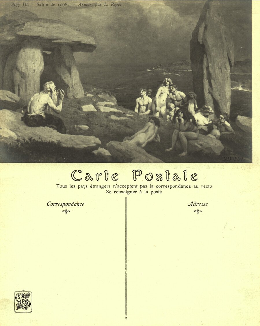 Armor (L. Roger) Salon de 1908. Non viaggiata