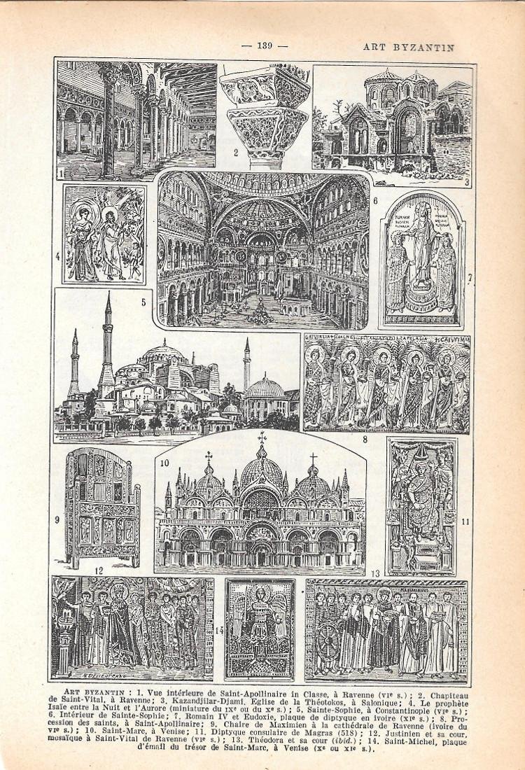 Art Byzantin. Stampa 1954