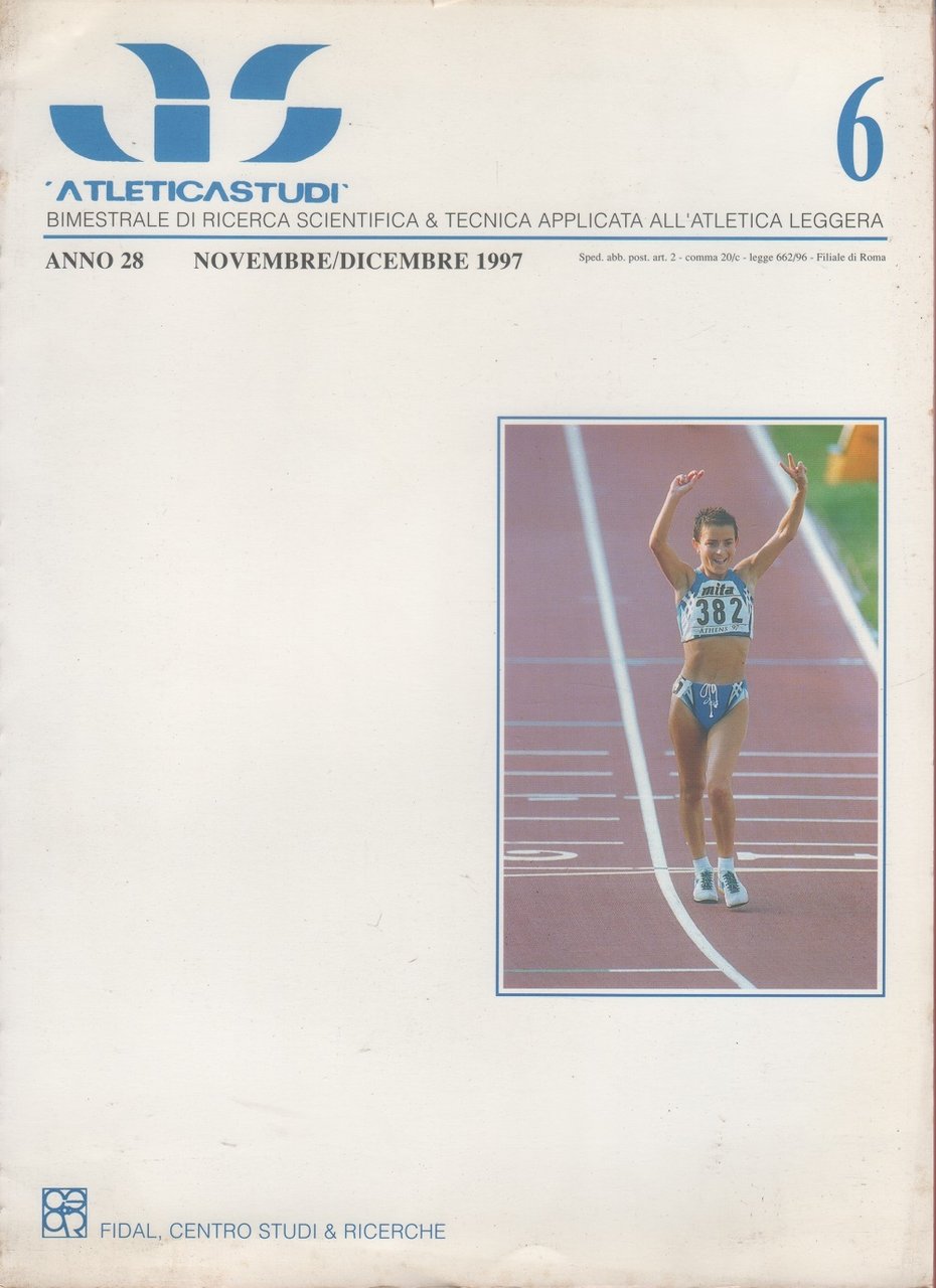 AS. Atletica studi. Anno XXVIII n. 6, 1997