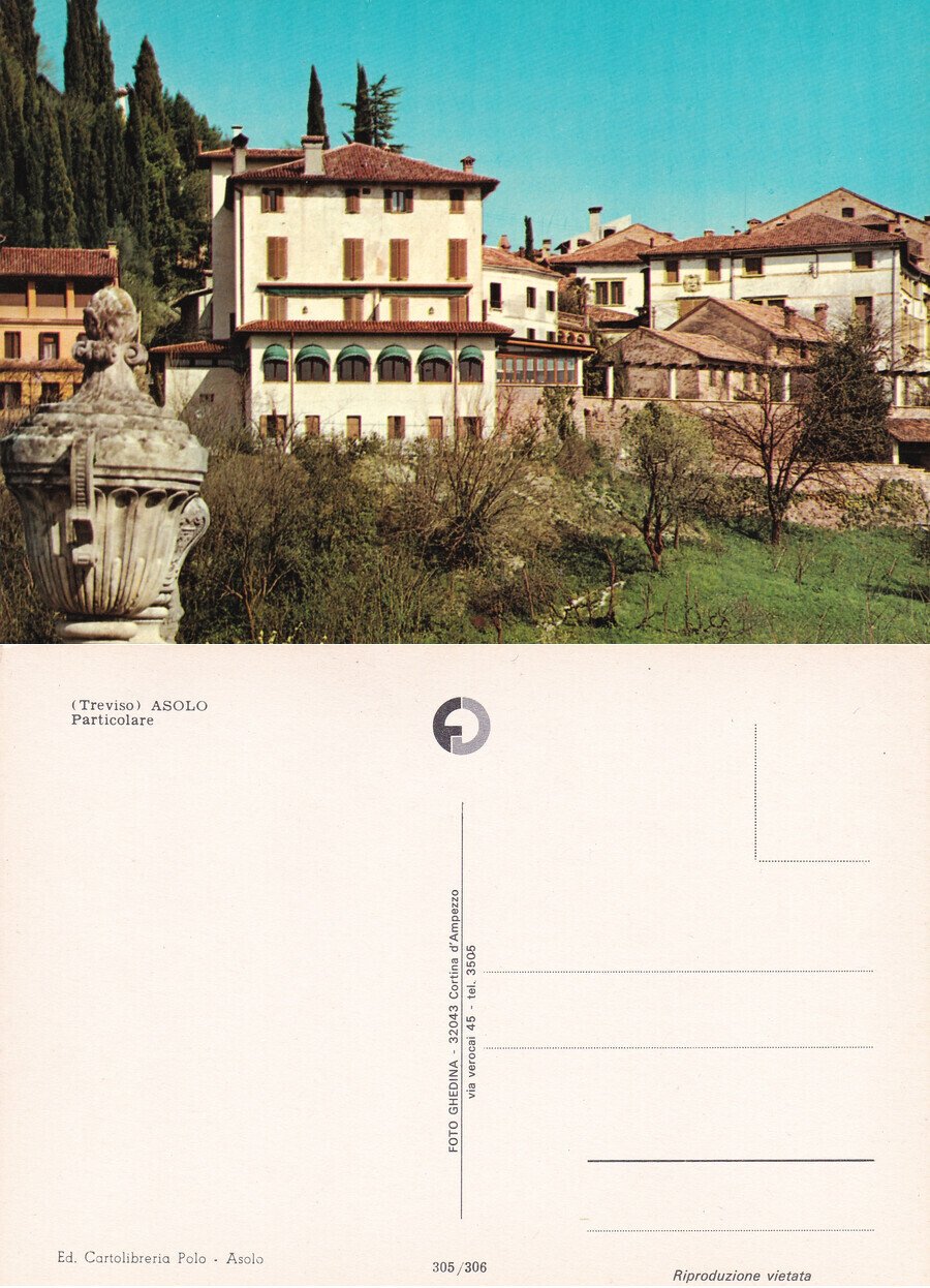 Asolo (TV). Particolare. Non viaggiata