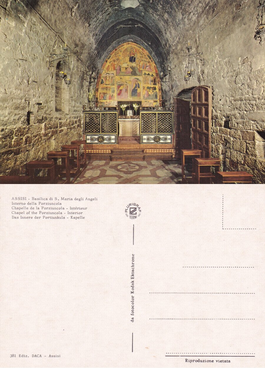 Assisi. Basilica di S. Maria degli Angeli. Non viaggiata