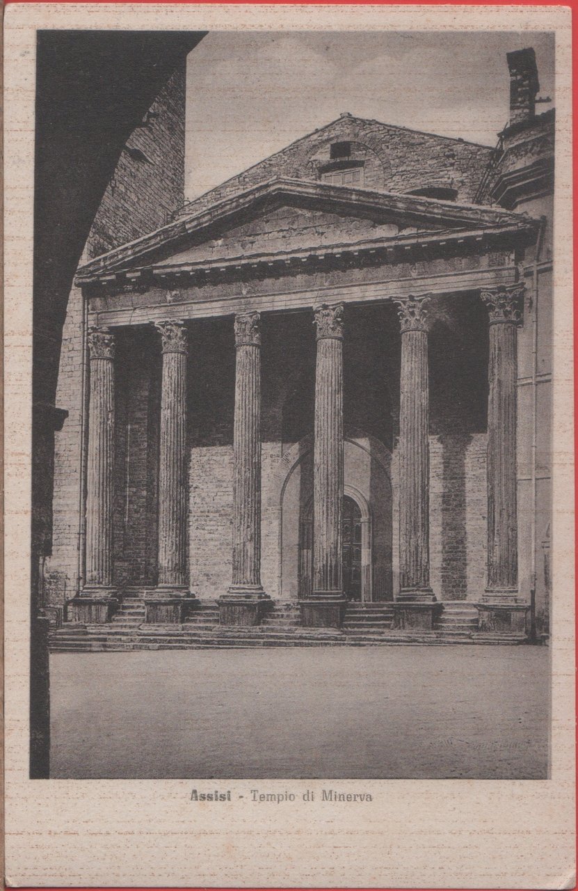 Assisi. Tempo di Minerva. Non viaggiata