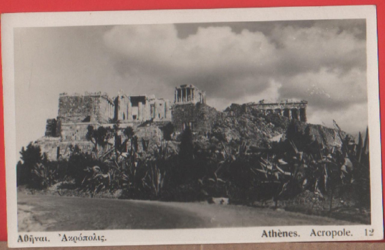 Atene. Acropoli. Non viaggiata, originale