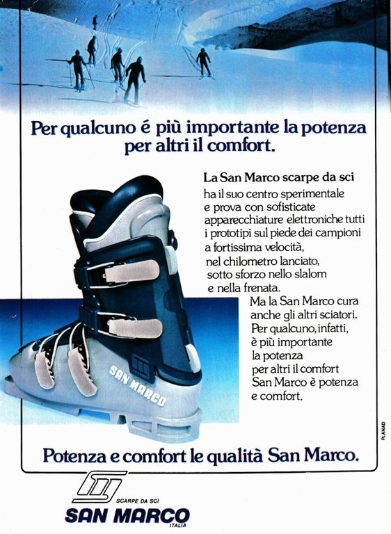 Attacchi Cober/ Scarponi San Marco. Advertising 1977