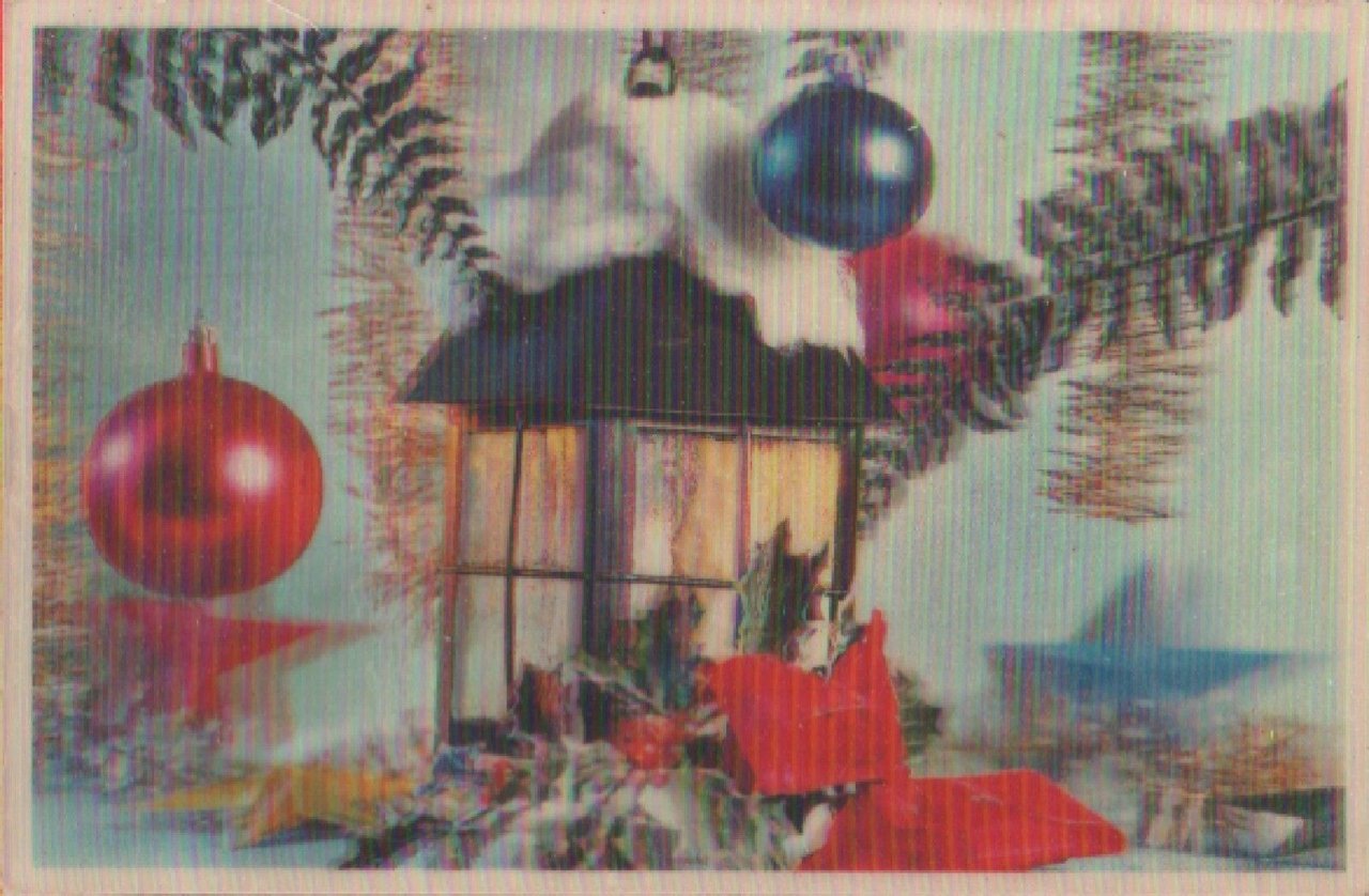 Auguri. Cartolina effetto rilievo. Non viaggiata