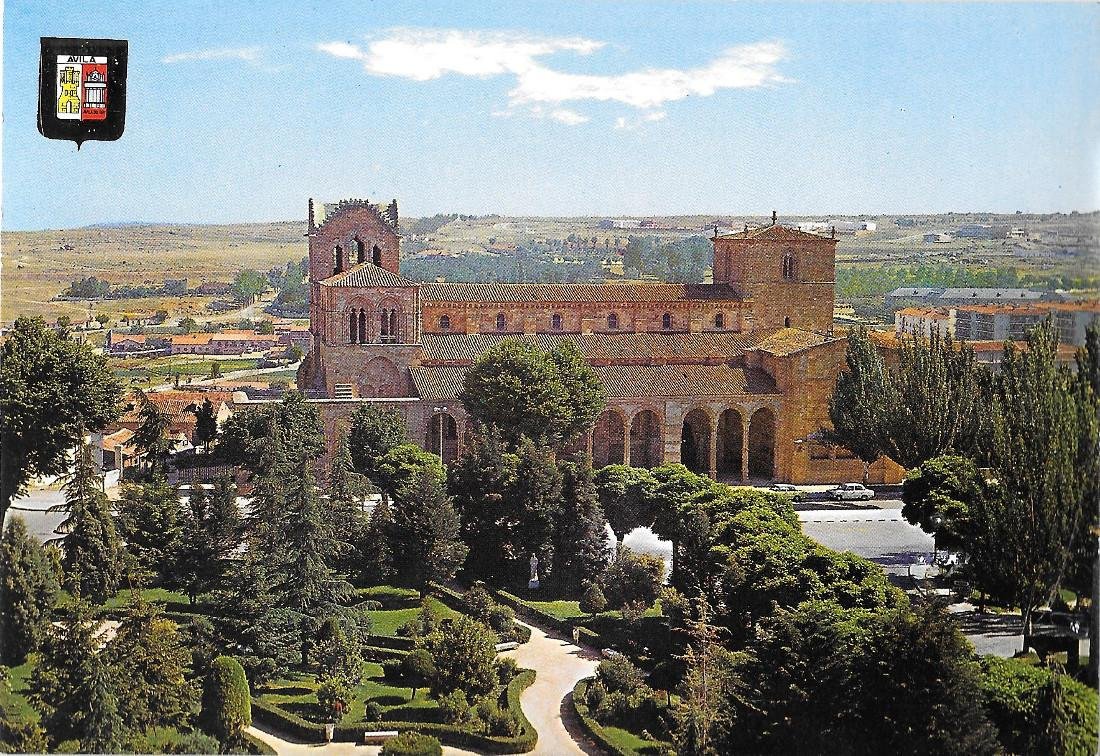 Avila. Basilica y Jardines de San Vincente. Non viaggiata