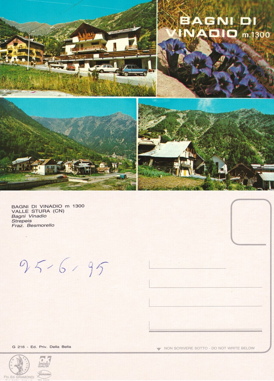 Bagni di Vinadio (CN). Non viaggiata