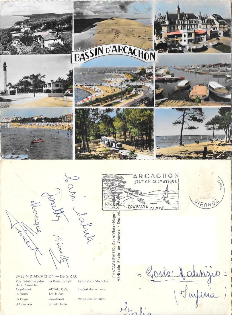 Bassin d'Arcachon. Viaggiata