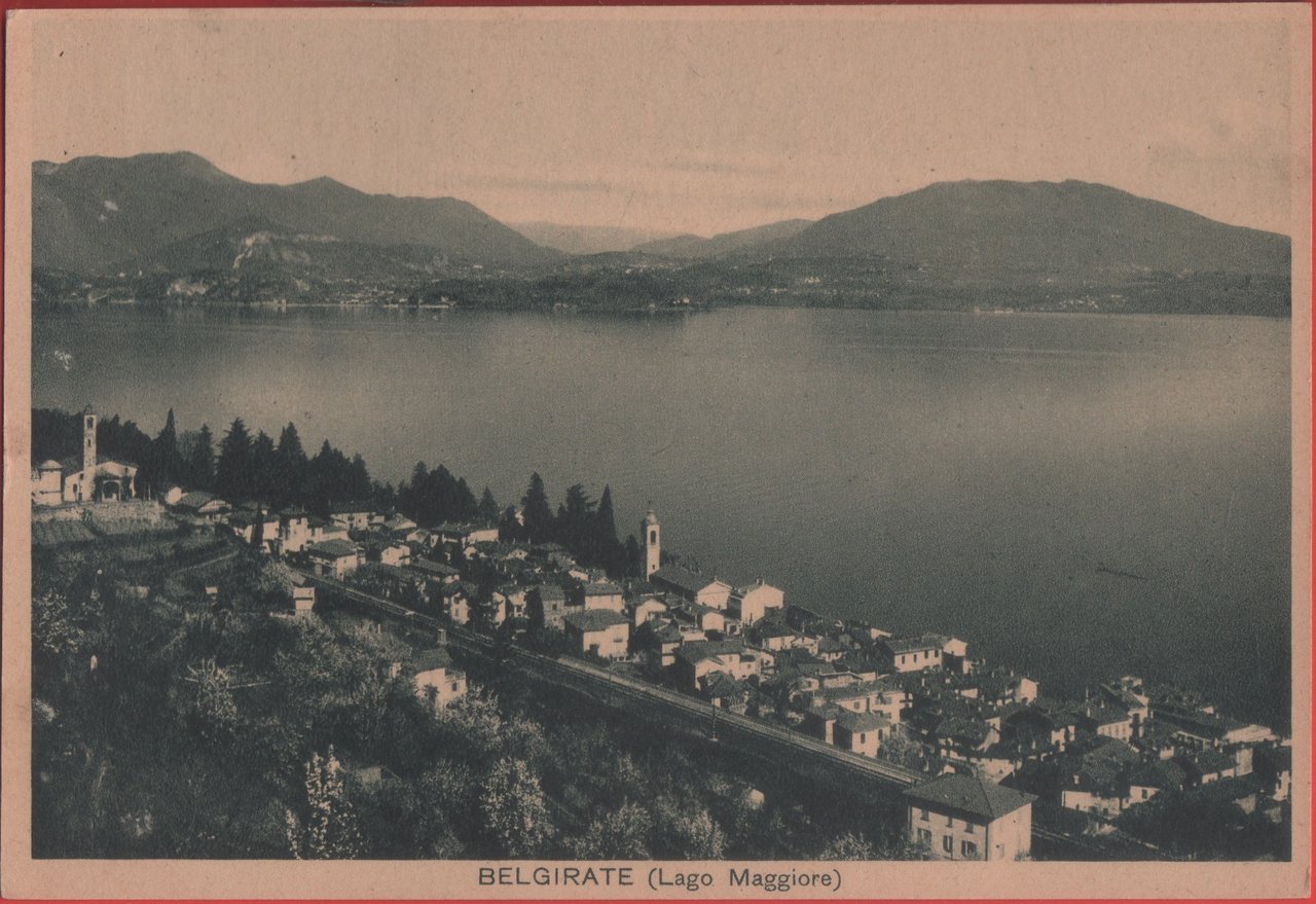 Belgirate (VB). Lago Maggiore. Non viaggiata. ed. Marconi