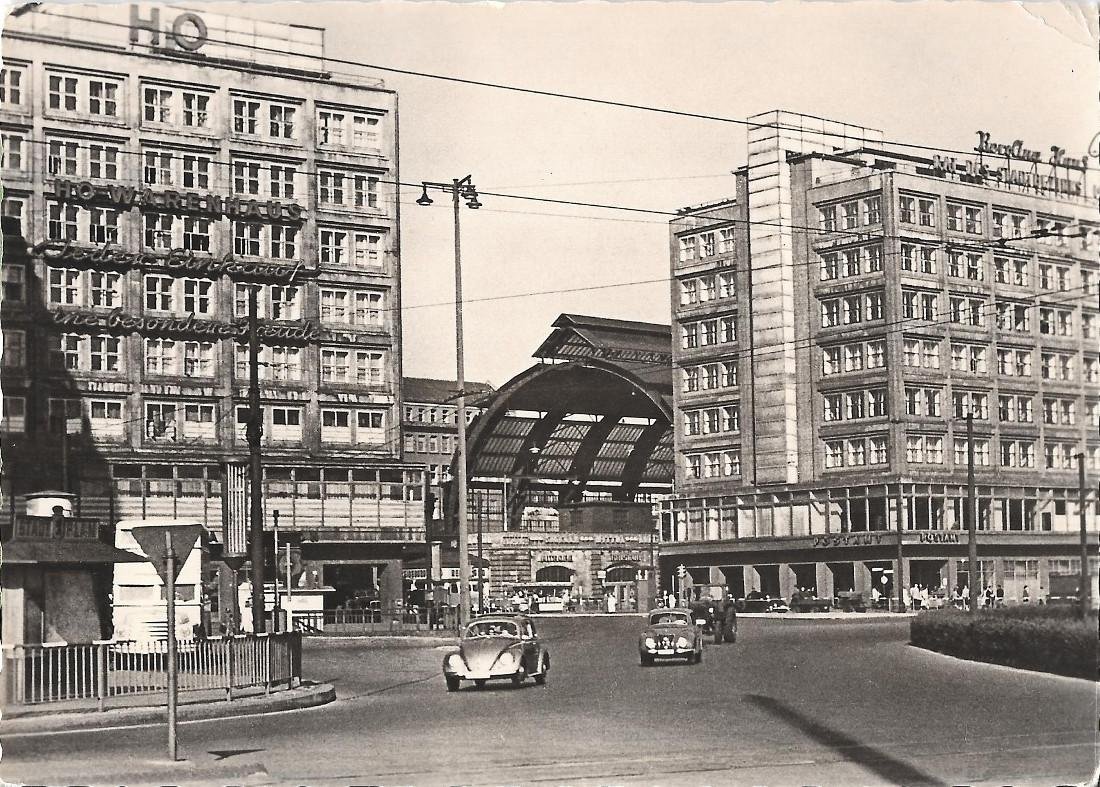 Berlin. Alexanderplatz. Non viaggiata