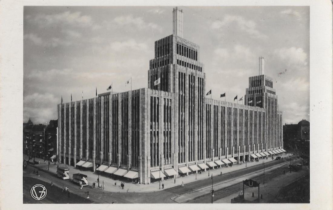 Berlin. Rudolph Karstadt A G. Hermannplatz. Non viaggiata