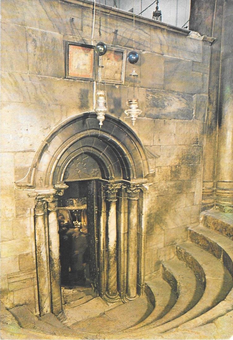 Bethlemme. Entrance to the Holy Manger. Non viaggiata, originale