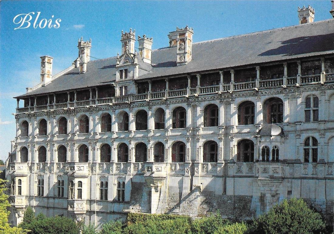 Blois. Chateaux de la Loire. Non viaggiata