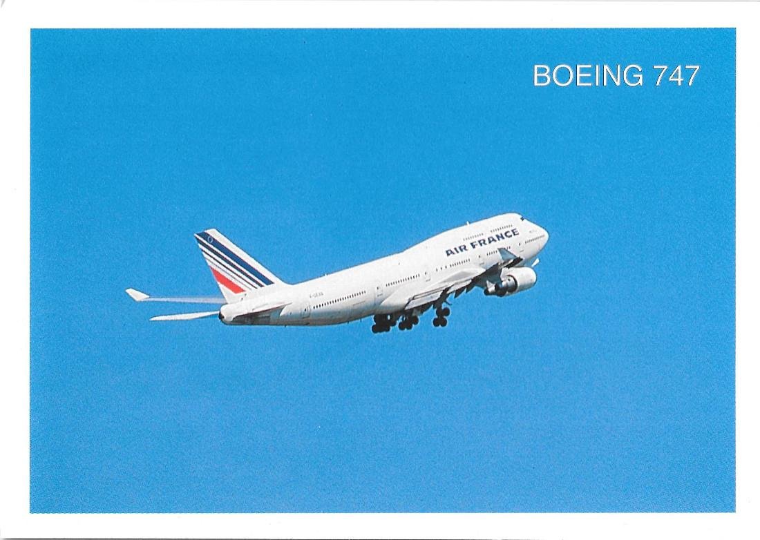 Boeing 747. Air France Non viaggiata
