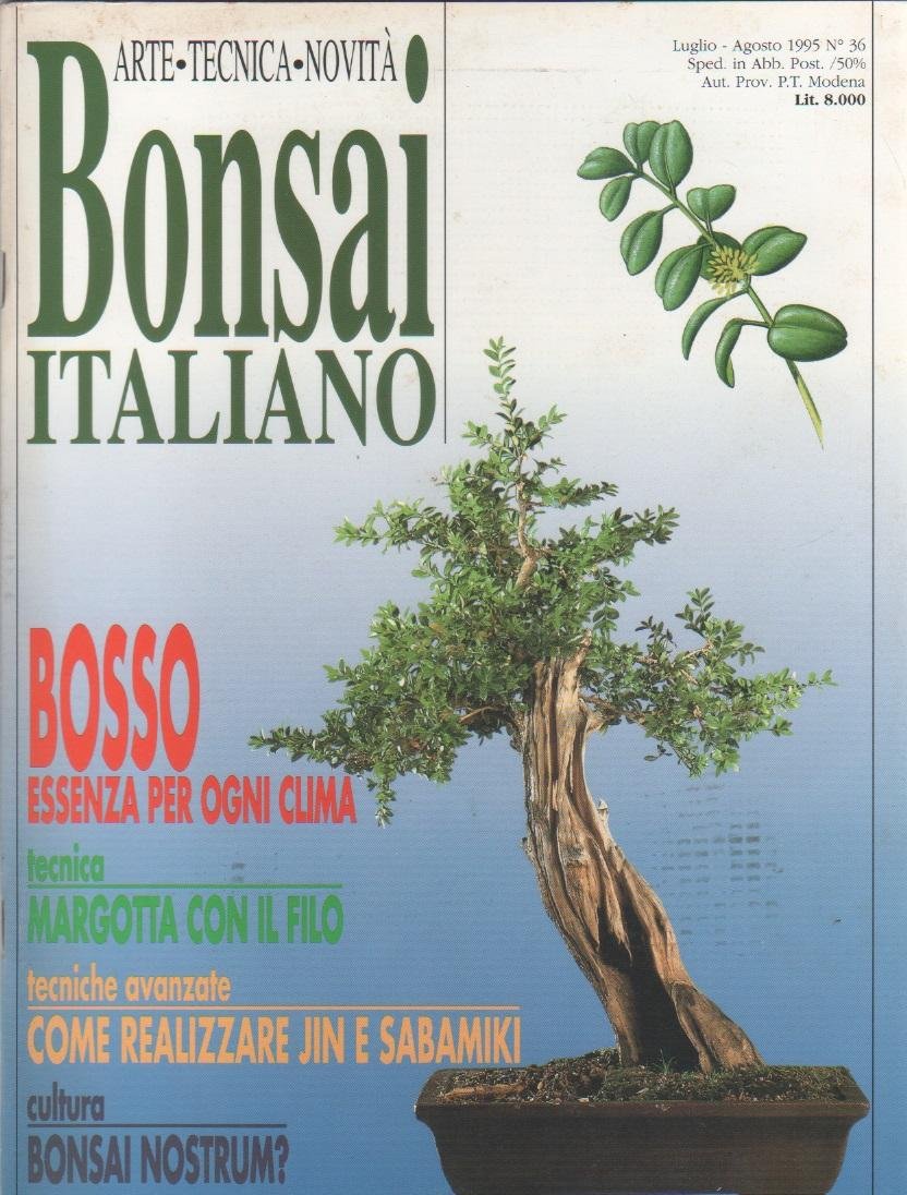 Bonsai Italiano. n. 36. luglio/agosto 1995