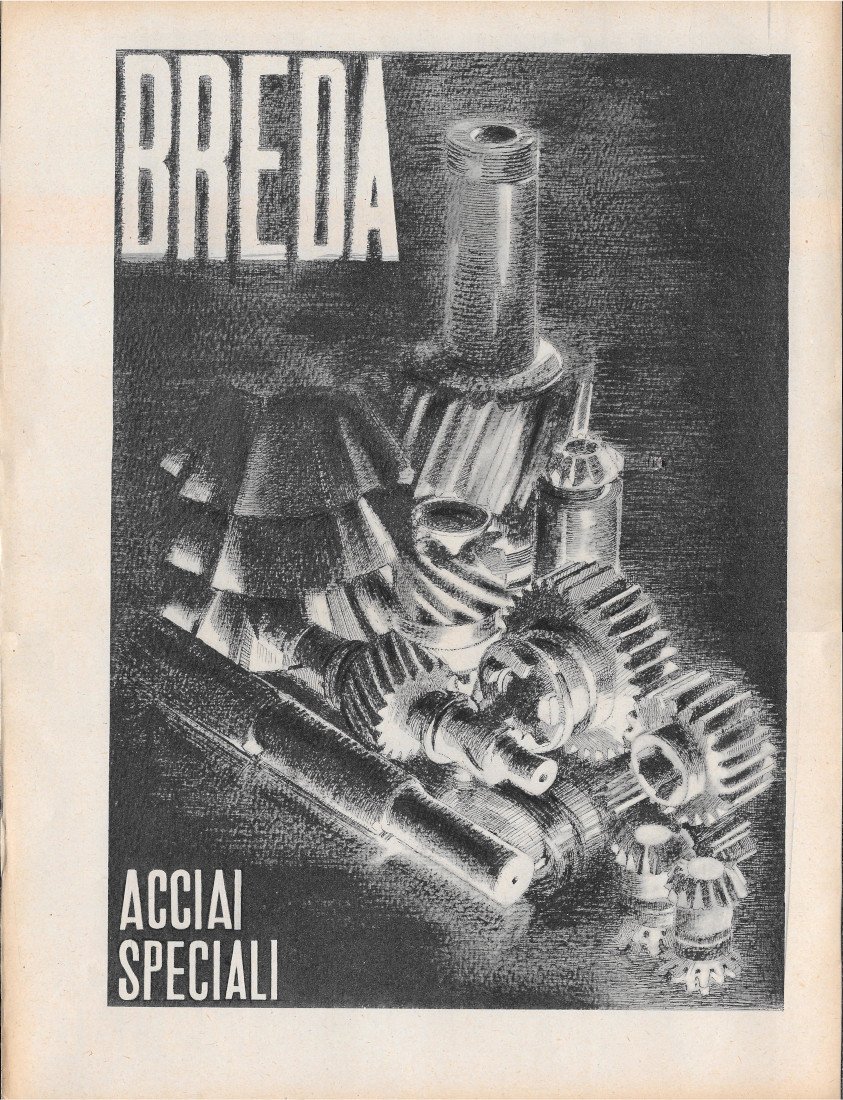 Breda Acciai Speciali - Advertising 1940
