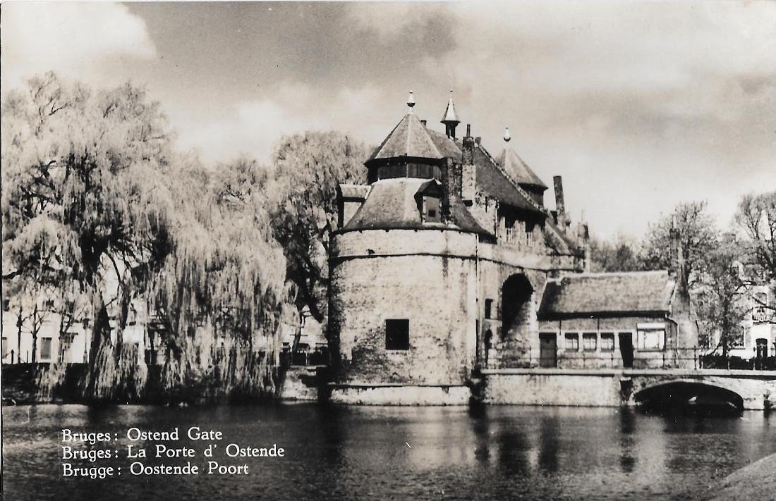 Bruges (BEL). La porte d'Ostende. Non viaggiata, originale
