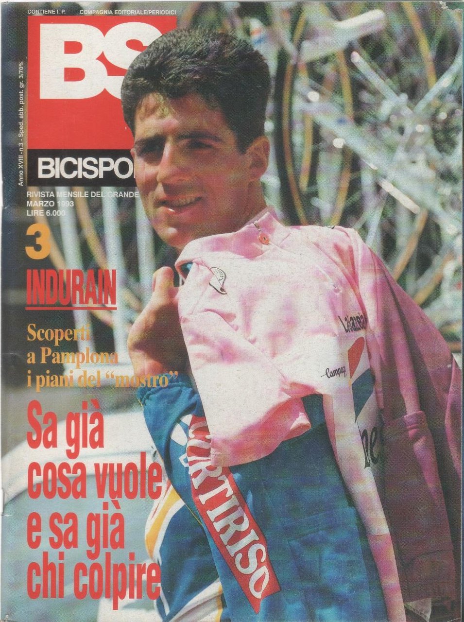 BS bicisport. 1993. n. 3. Indurain