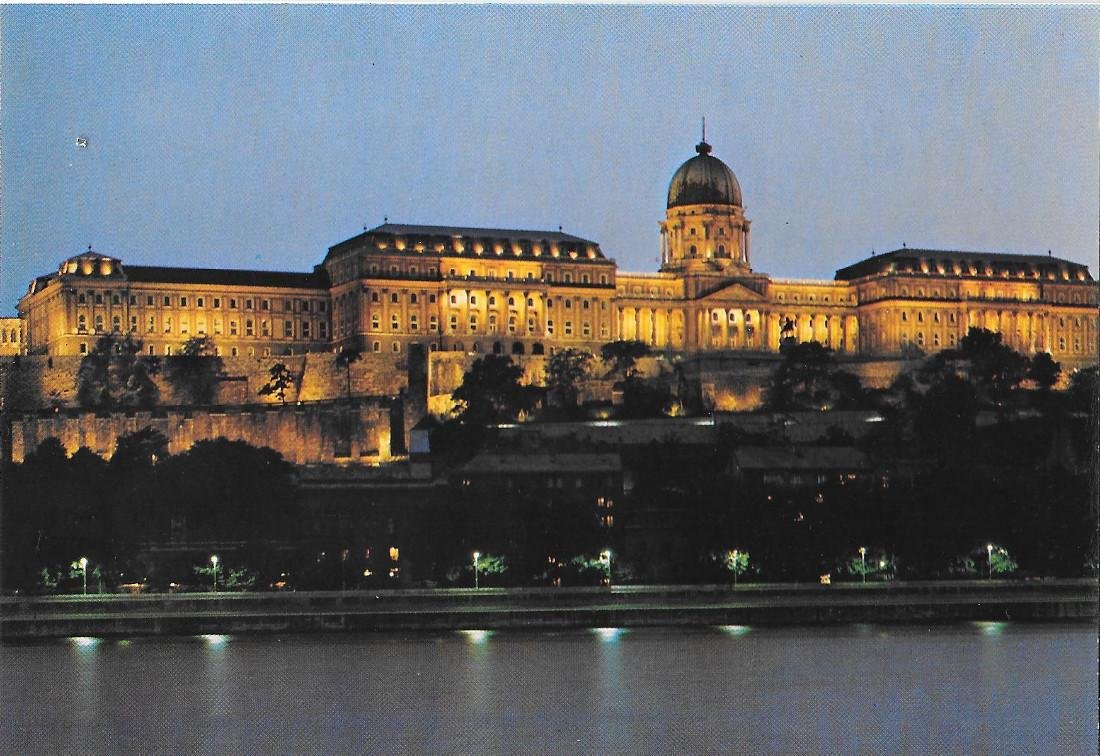 Budapest. Castle of Buda. Non viaggiata