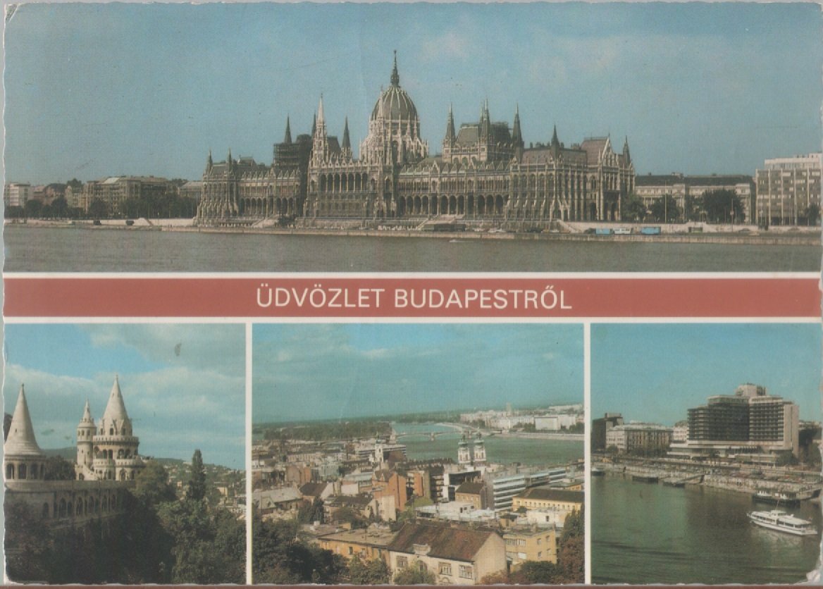 Budapest. Vedute. Viaggiata 1984 | Immagine principale