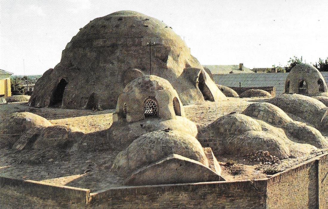 Bukhara (UZB). Tim of Abdullakhan (bazaar structure). Non viaggiata