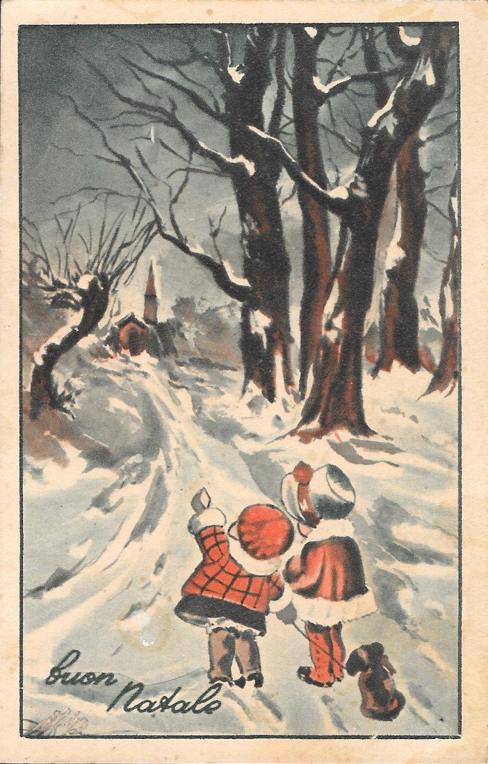 Buon Natale. Non viaggiata