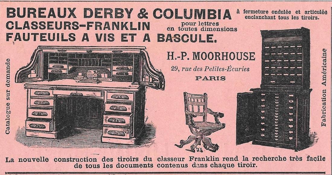 Bureaux Derby &amp; Columbia. Advertising 1900 | Immagine principale