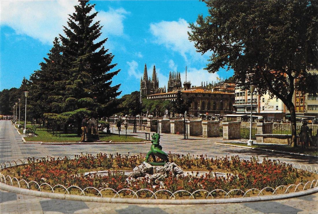 Burgos. Avenida Conde de Vallellano. Non viaggiata