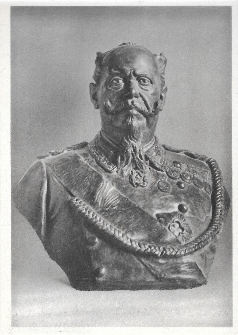 Busto di Vittorio Emanuele II (A. Cecioni). ed. Senato del …