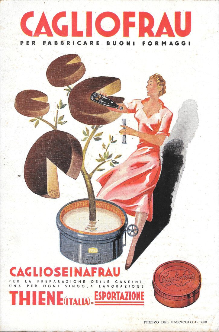 Cagliofrau / Vernici Duco - Advertising 1943
