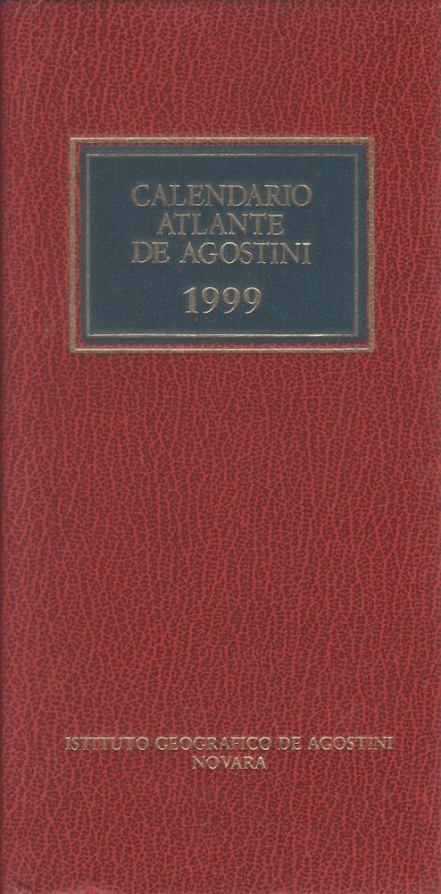 Calendario atlante De Agostini 1999 | Immagine principale
