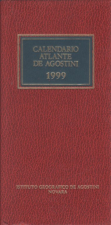 Calendario atlante De Agostini 1999 | Immagine Gallery 2