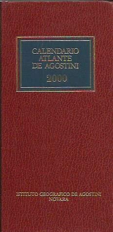 Calendario atlante De Agostini 2000