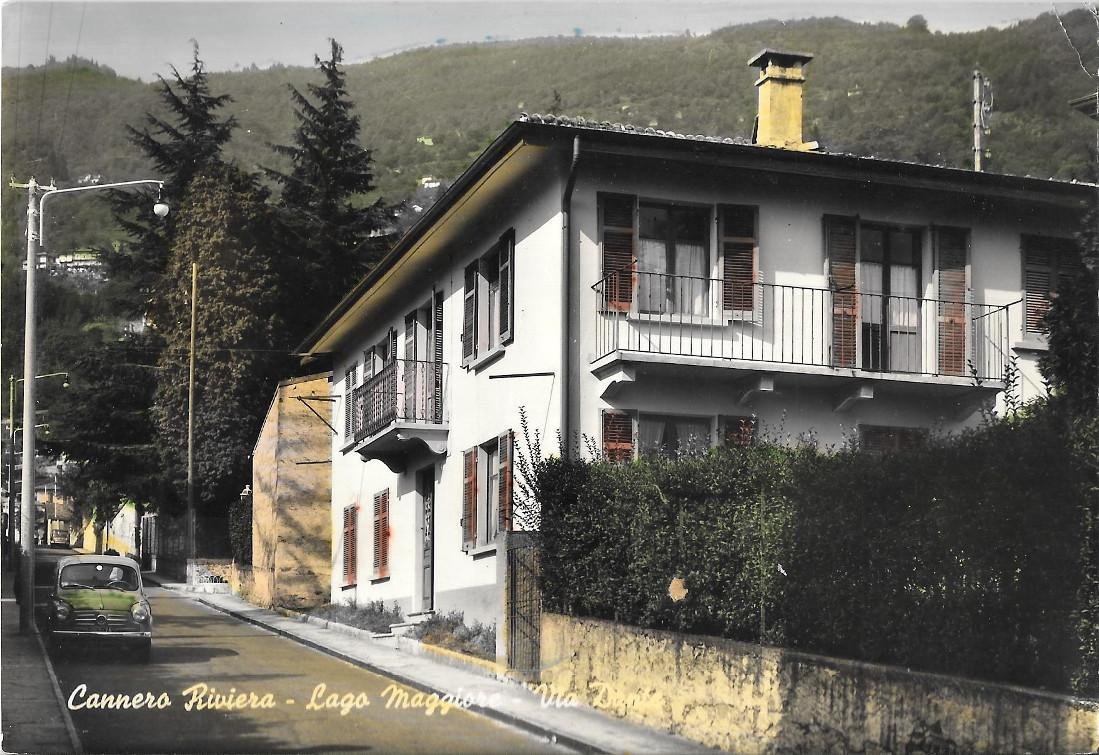 Cannero Riviera. Lago Maggiore. Via Dante. Ed. Reggiori. Non viaggiata