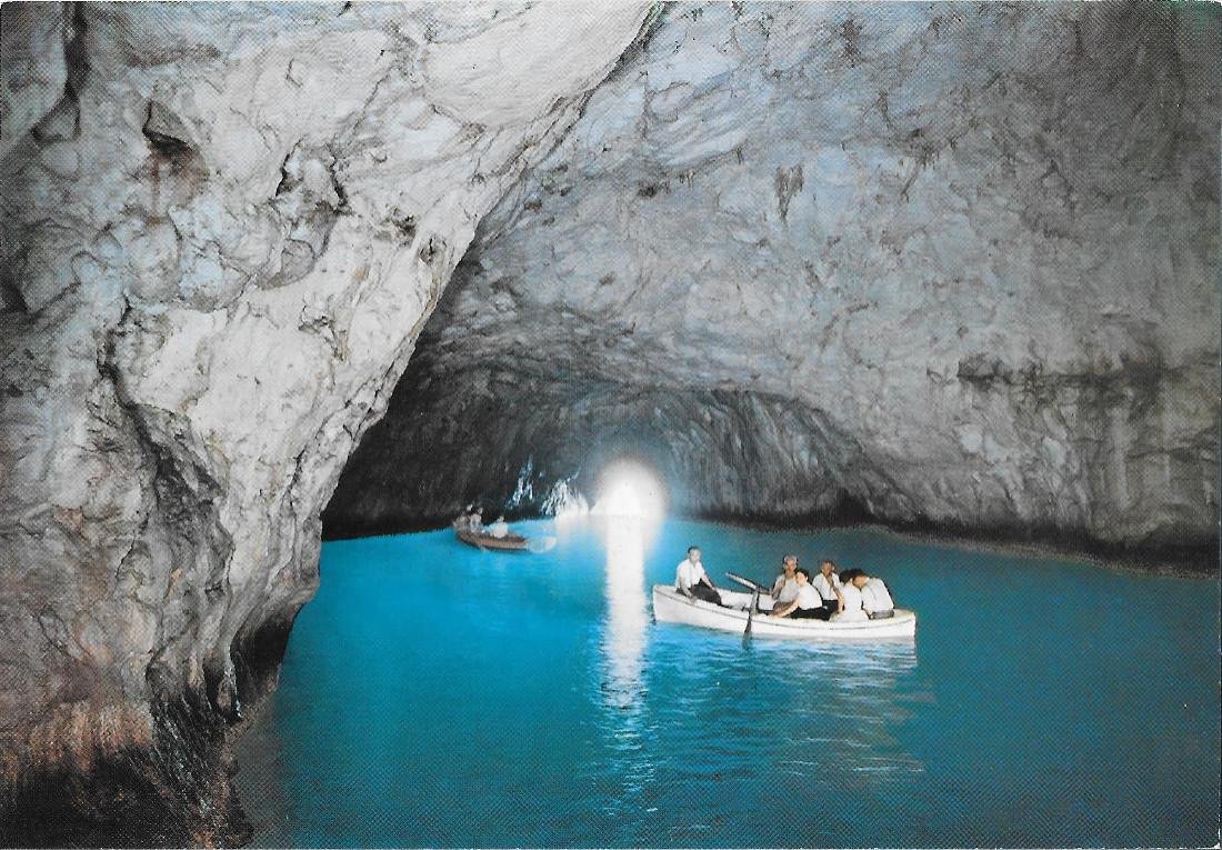 Capri. Grotta azzurra. Non viaggiata | Immagine principale